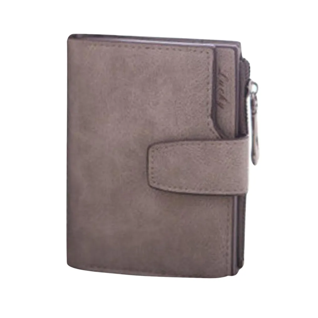 Vintage Matte Women Wallets Bifold Leather Multi-card position Card Wallet Pure Color Lady Wallet Purse Small Clutch#H20
Vintage Matte Women Wallets Bifold Leather Multi-card position Card Wallet Pure Color Lady Wallet Purse Small Clutch#H20