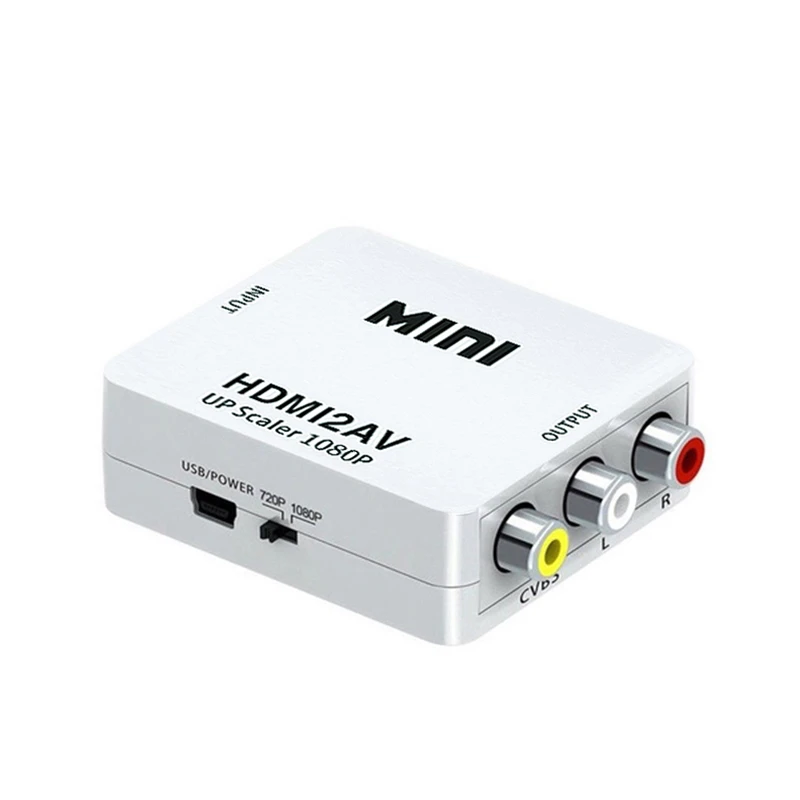 2019 New Hdmi To Rca Mini Composite 1080P HDMI To RCA Audio Video CVBS AV Adapter Converter for HD TV Audio & Video Adapter
2019 New Hdmi To Rca Mini Composite 1080P HDMI To RCA Audio Video CVBS AV Adapter Converter for HD TV Audio & Video Adapter
