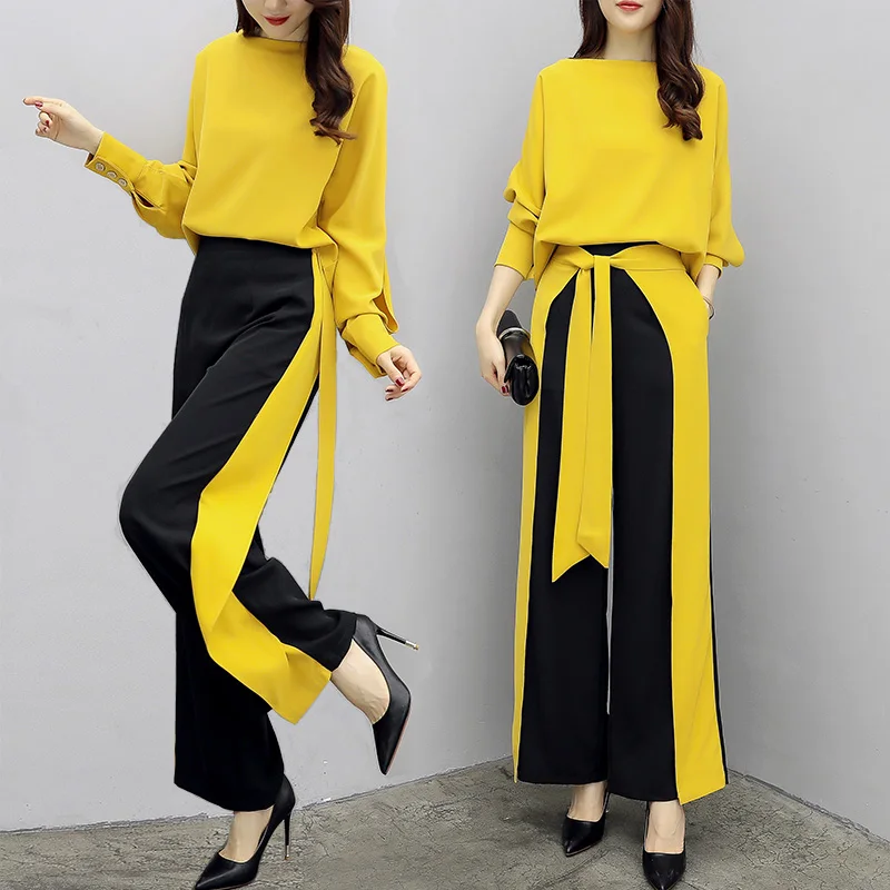 Large Size 2 Piece Set Women Lantern Sleeve Conjunto Feminino Drawstring Year-old Female Costume Ensemble Femme Deux Pieces
Large Size 2 Piece Set Women Lantern Sleeve Conjunto Feminino Drawstring Year-old Female Costume Ensemble Femme Deux Pieces