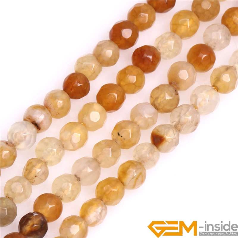 4mm Round Faceted Yellow Natural Crackle Agates Beads DIY Loose Beads For Jewelry Making Strand 15 Inch Wholesale
4mm Round Faceted Yellow Natural Crackle Agates Beads DIY Loose Beads For Jewelry Making Strand 15 Inch Wholesale