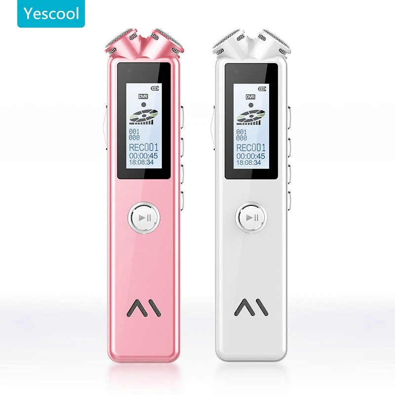 Yescool A20 8|16|32GB professional mini hidden Digital voice Recorder dictaphone enregistreur supports MP3 music player walkman
Yescool A20 8|16|32GB professional mini hidden Digital voice Recorder dictaphone enregistreur supports MP3 music player walkman