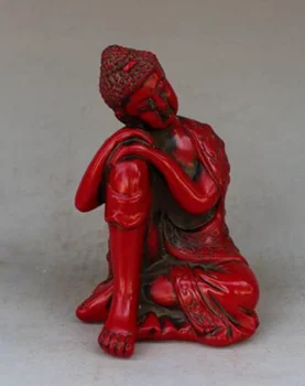 Collectible China Handwork Old Red Resin Carve Goodness Buddha Sleep Statue
Collectible China Handwork Old Red Resin Carve Goodness Buddha Sleep Statue