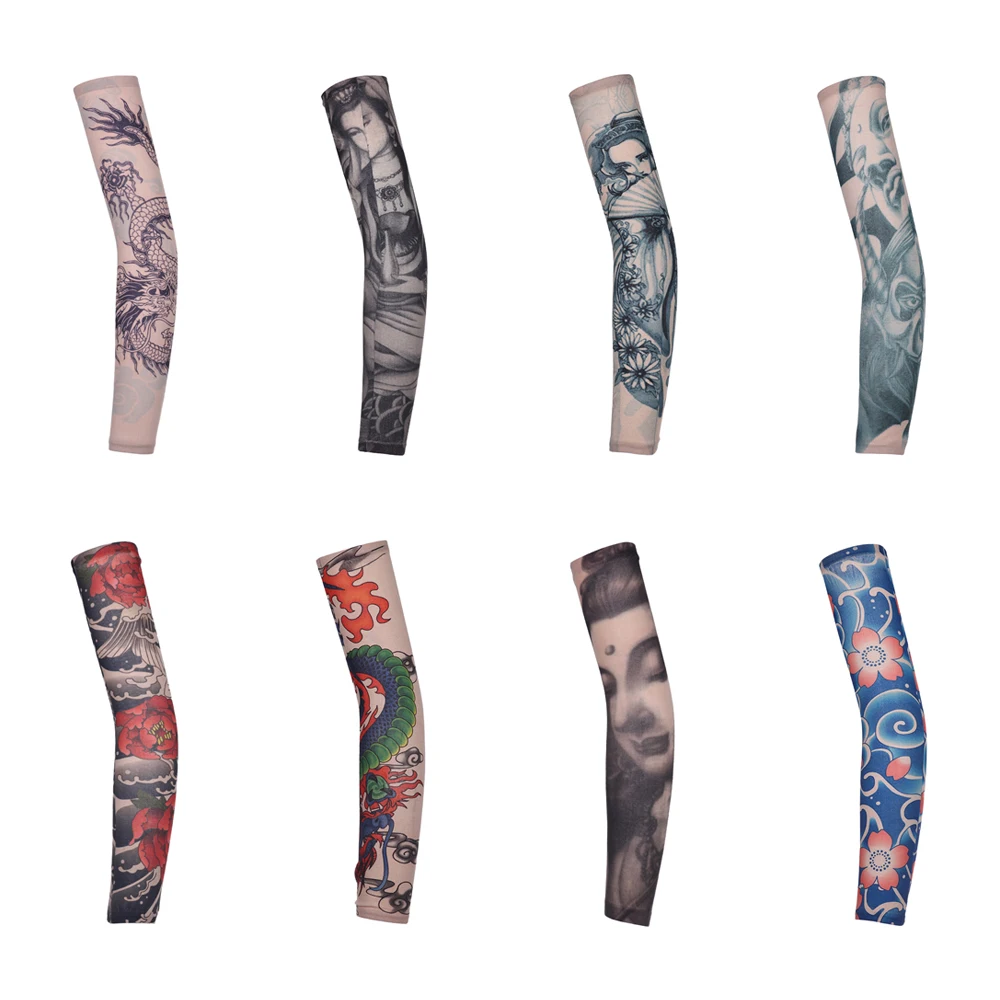 Fashion Tattoo Sleeve Arm Warmers Summer Print Mangas For Man Sleeve Seamless Summer Tattoo Stitched Outdoor Woman Riding Sleeve
Fashion Tattoo Sleeve Arm Warmers Summer Print Mangas For Man Sleeve Seamless Summer Tattoo Stitched Outdoor Woman Riding Sleeve