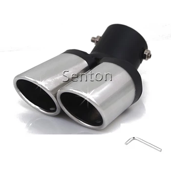 Car Twin Exhaust Muffler Pipe Tip For Honda Fit Ford Focus Fiesta Suzuki SX4 Chevrolet Cruze Aveo Sonic Nissan Versa Accessories
Car Twin Exhaust Muffler Pipe Tip For Honda Fit Ford Focus Fiesta Suzuki SX4 Chevrolet Cruze Aveo Sonic Nissan Versa Accessories