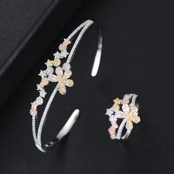 GODKI Luxury Trendy Saudi Arabia Bangle Ring Jewelry Set For Women Wedding Cubic Zircon Crystal CZ aretes de mujer modernos 2019
GODKI Luxury Trendy Saudi Arabia Bangle Ring Jewelry Set For Women Wedding Cubic Zircon Crystal CZ aretes de mujer modernos 2019