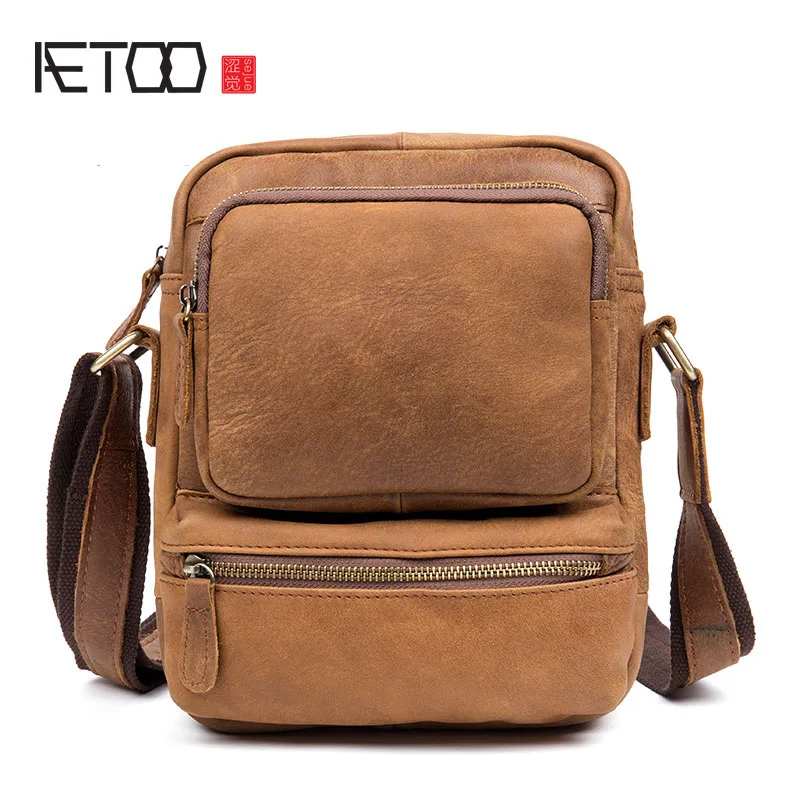 BJYL Retro handmade leather Messenger bag first layer of leather men's shoulder bag casual bag matte leather
BJYL Retro handmade leather Messenger bag first layer of leather men's shoulder bag casual bag matte leather