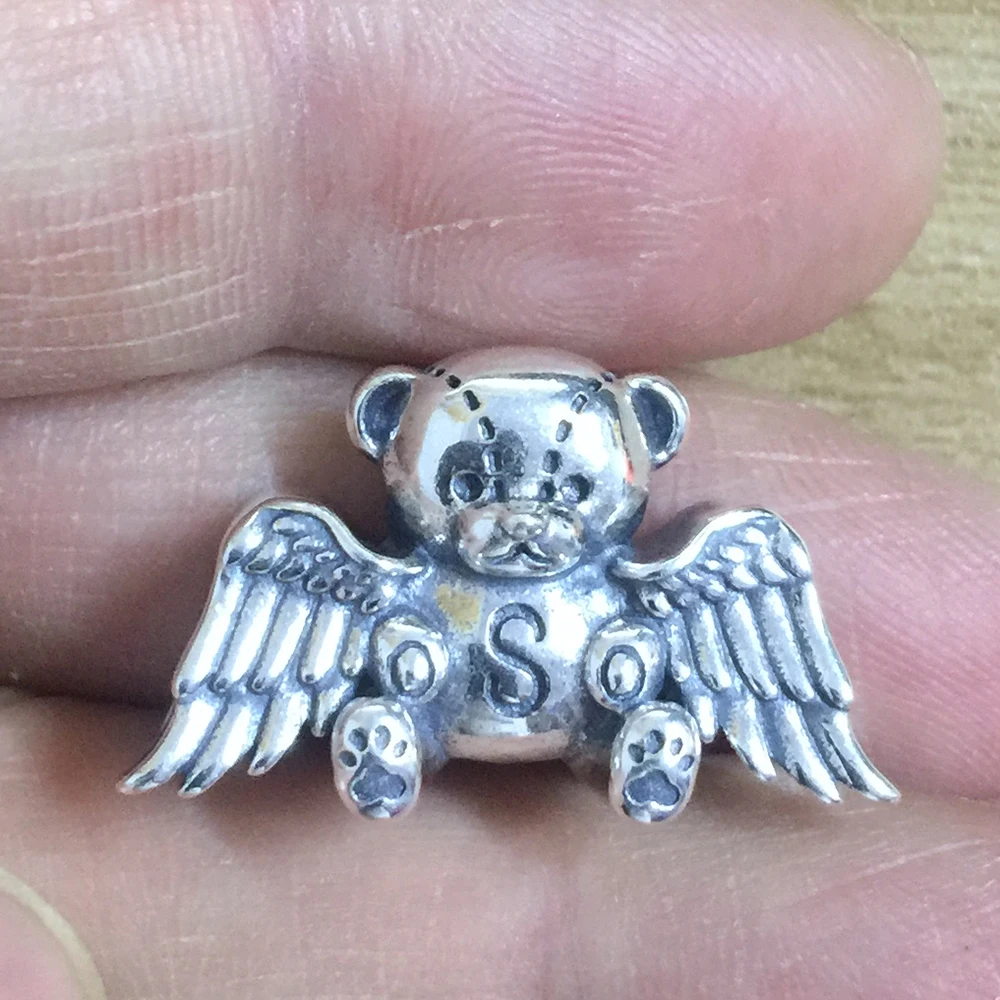 Mistletoe Genuine 925 Sterling Silver Angle & Demon Bear Charm Bead Fit European Bracelet Jewelry
Mistletoe Genuine 925 Sterling Silver Angle & Demon Bear Charm Bead Fit European Bracelet Jewelry