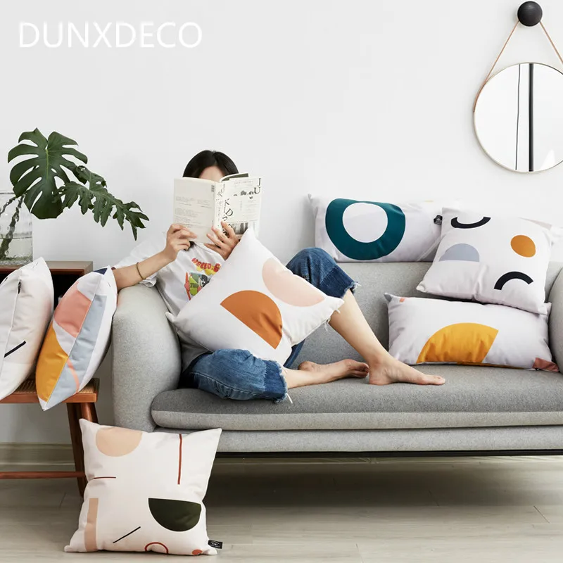 DUNXDECO Cushion Cover Decorative Pillow Case Modern Nordic Simple Geometric Soft Brush Coussin Sofa Bedding Decoration
DUNXDECO Cushion Cover Decorative Pillow Case Modern Nordic Simple Geometric Soft Brush Coussin Sofa Bedding Decoration