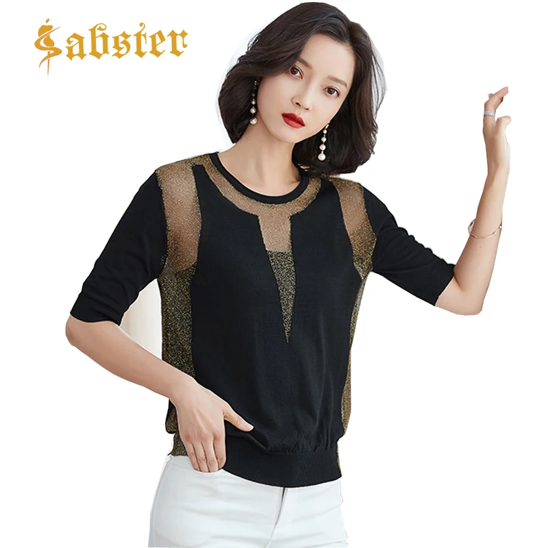 Summer New Women Fashion T-shirt O-Neck Short Sleeve Hollow Tees Casual Women Tops Elegant T shirt XZ219
Summer New Women Fashion T-shirt O-Neck Short Sleeve Hollow Tees Casual Women Tops Elegant T shirt XZ219