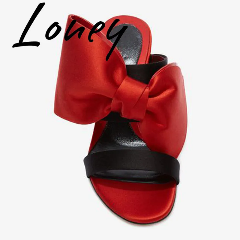 Loney New Satin Open Toe Bowtie Women Pumps High Heel Mules Slip On HIgh Heel Sandals Summer Party Shoes Women
Loney New Satin Open Toe Bowtie Women Pumps High Heel Mules Slip On HIgh Heel Sandals Summer Party Shoes Women