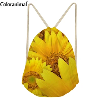 Coloranimal Fashion 3D Sunflower/Viola Cornute Flower Printed Teenager Girl Casual Drawstring Bags Sack Bags Female Backpack
Coloranimal Fashion 3D Sunflower/Viola Cornute Flower Printed Teenager Girl Casual Drawstring Bags Sack Bags Female Backpack