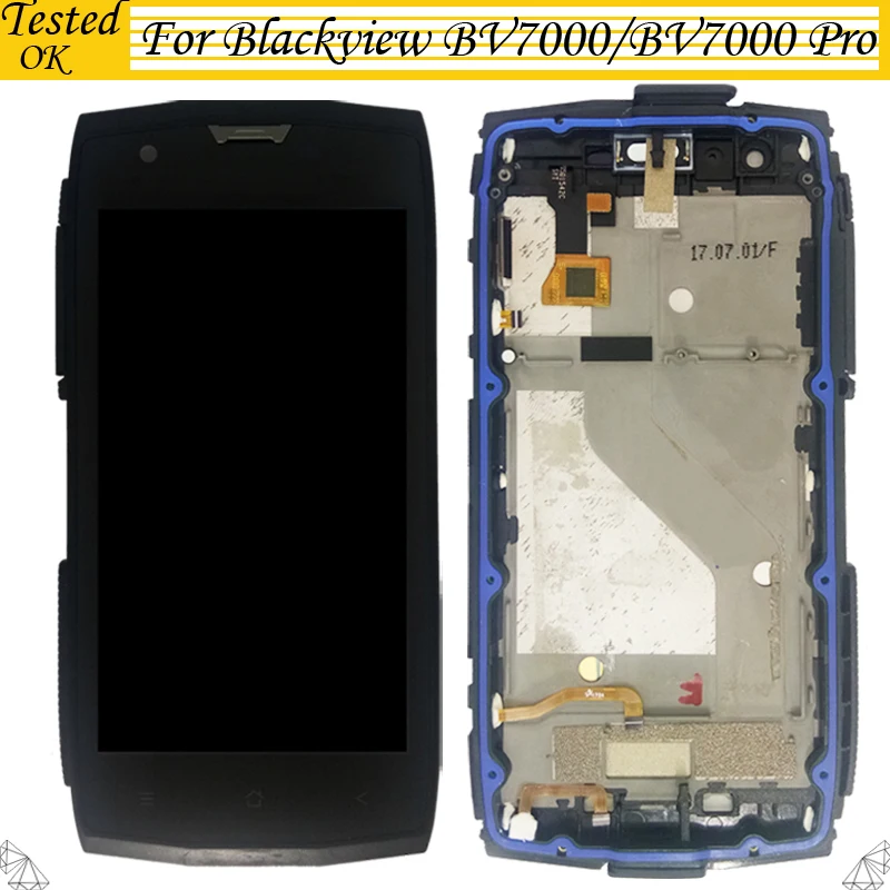 100% Tested Working Android 7.0 For Blackview BV7000 LCD Display+Touch Screen Assembly With Frame For Bv7000 Pro LCD
100% Tested Working Android 7.0 For Blackview BV7000 LCD Display+Touch Screen Assembly With Frame For Bv7000 Pro LCD