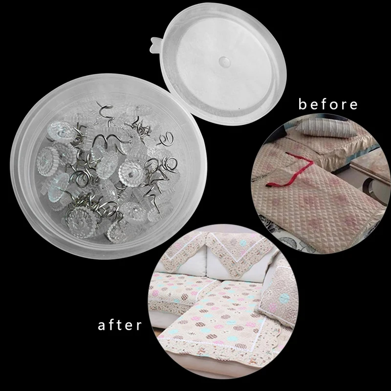 50PCS Bed Sheet Clip Fixer Transparent Traceless Twist Nail Sofa Cushion Blankets Cover Grippers Holder Fixing Slip-Resistant
50PCS Bed Sheet Clip Fixer Transparent Traceless Twist Nail Sofa Cushion Blankets Cover Grippers Holder Fixing Slip-Resistant