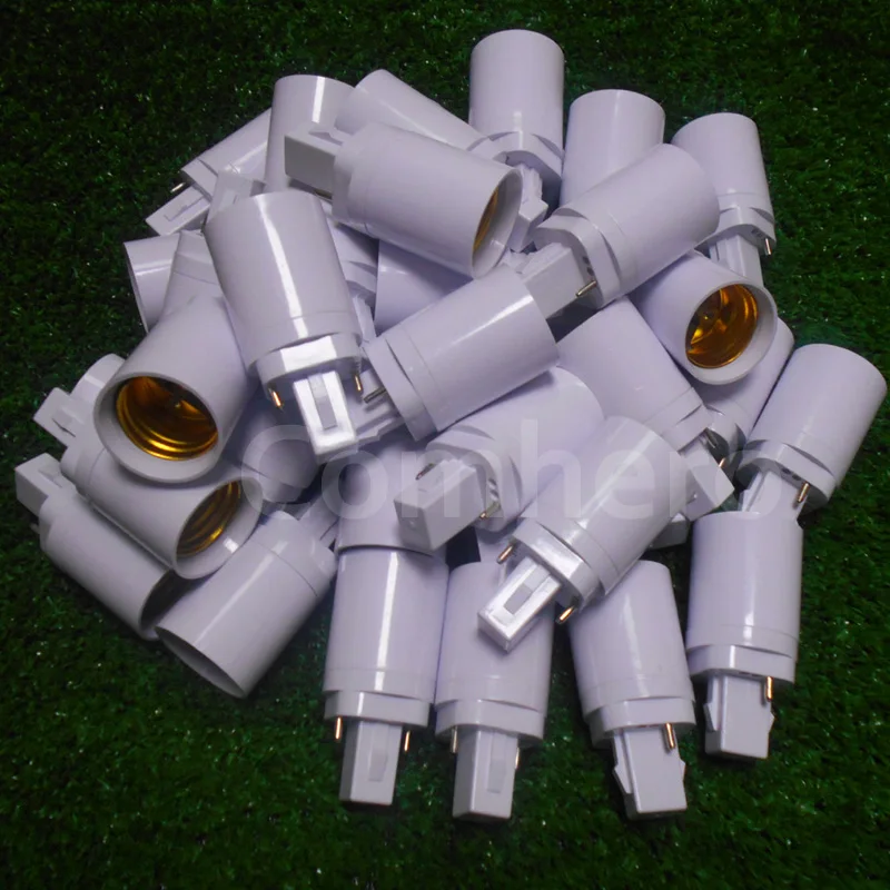 G24 to E27 Adapter G24 to E26 Lamp Holder Converter Lamp Base Socket Copper LED g24d-1,g24d-2,g24d-3 to E27 screw base convertor
G24 to E27 Adapter G24 to E26 Lamp Holder Converter Lamp Base Socket Copper LED g24d-1,g24d-2,g24d-3 to E27 screw base convertor