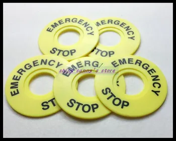 20pcs/Lot Pushbutton Switch Panel Label Frame,emergency stop switch Plastic Sign 22mm External diameter 60mm Brand New
20pcs/Lot Pushbutton Switch Panel Label Frame,emergency stop switch Plastic Sign 22mm External diameter 60mm Brand New