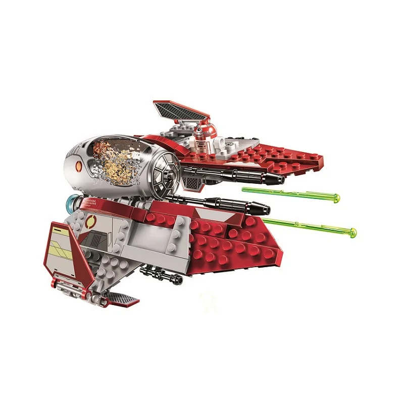 Bela 10575 star plan Obi-Wan's Jedi Interceptor Revenge of the Sith Blocks R4-P17 Droid Toys for Kids gifts Compatible With Lego
Bela 10575 star plan Obi-Wan's Jedi Interceptor Revenge of the Sith Blocks R4-P17 Droid Toys for Kids gifts Compatible With Lego