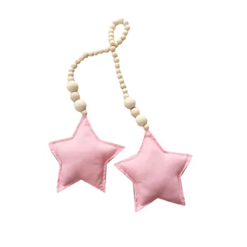 INS Decoration Nordic Style Moon And Stars Beads Pendant Children's Room Children's Tent Bed Mantle Decoration Two Stars 
INS Decoration Nordic Style Moon And Stars Beads Pendant Children's Room Children's Tent Bed Mantle Decoration Two Stars