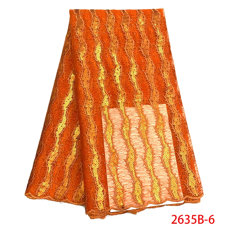Burnt Orange Sequins Lace Fabric High Quality French Net Lace with Sequins Nigerian Tulle Mesh African Lace for Wedding APW2635B
Burnt Orange Sequins Lace Fabric High Quality French Net Lace with Sequins Nigerian Tulle Mesh African Lace for Wedding APW2635B