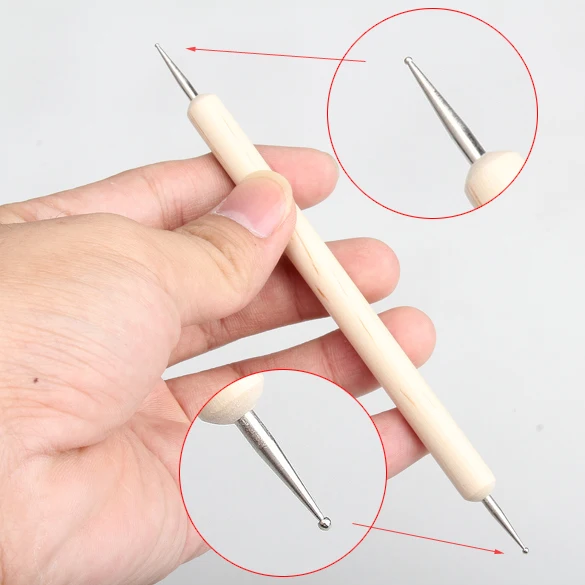 Beauty Manicure Marbleizing Two Sides Nail Art Dot Pen Dotting Paint Tips Double-point Nail Tool Pens
Beauty Manicure Marbleizing Two Sides Nail Art Dot Pen Dotting Paint Tips Double-point Nail Tool Pens