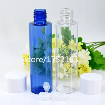 100ml plastic Bottle Transparent/bule White Cover Plastic Pure Packing Bottle for Makeup Water/Emulsion packingCosmetic containe
100ml plastic Bottle Transparent/bule White Cover Plastic Pure Packing Bottle for Makeup Water/Emulsion packingCosmetic containe