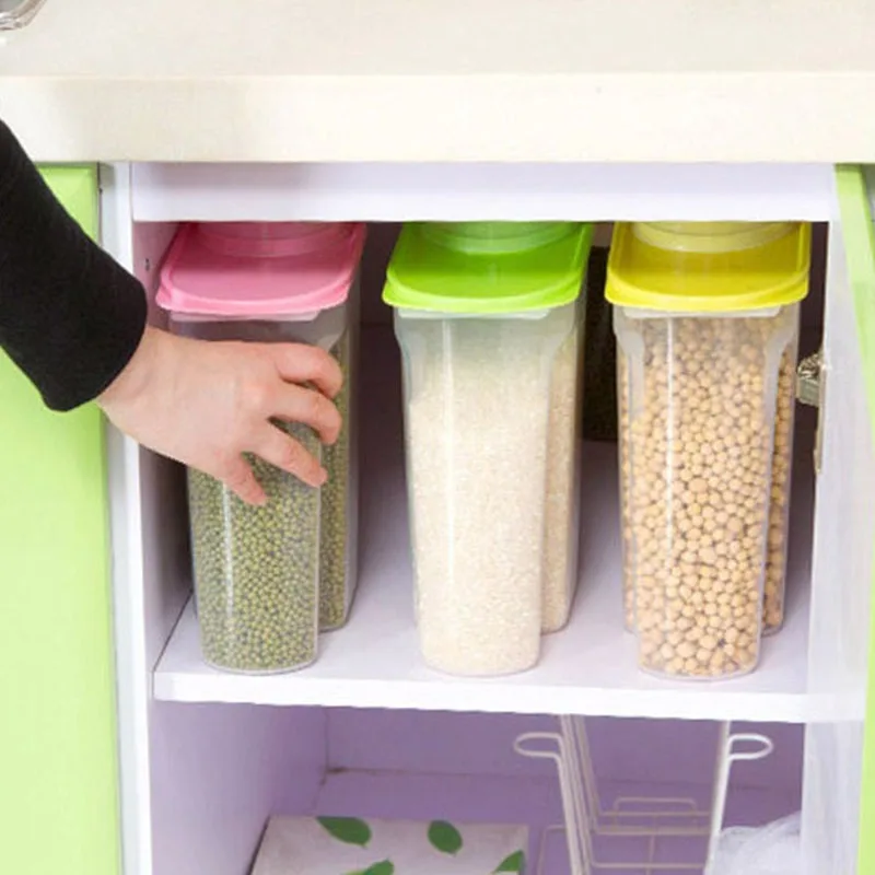 Covered Sealed Cans Grain Storage Jar Kitchen Snacks Cans Transparent Storage Tanks Food Cereal Container Supplies
Covered Sealed Cans Grain Storage Jar Kitchen Snacks Cans Transparent Storage Tanks Food Cereal Container Supplies