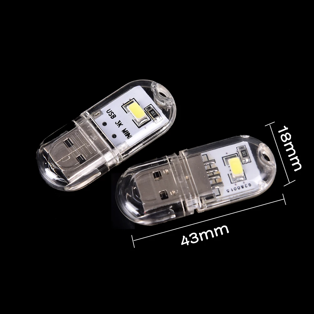 Мини USB Светодиодная лампа для чтения носветильник светильник кемпинга с