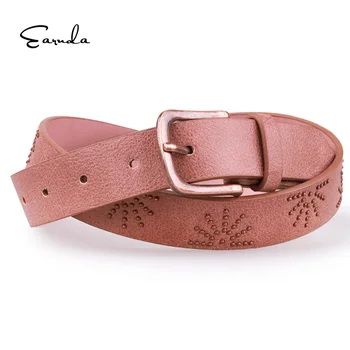 Earnda Woman's Fashion Casual Belts High Quality Floral Narrow PU Leather Belt Luxury Straps Ceintures Metal Pin Buckle Strap
Earnda Woman's Fashion Casual Belts High Quality Floral Narrow PU Leather Belt Luxury Straps Ceintures Metal Pin Buckle Strap