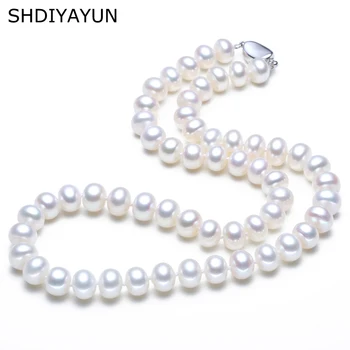 SHDIYAYUN Pearl Necklace 925 Sterling Silver Jewelry For Women Natural Freshwater Pearl Choker Necklace Pearl Jewelry Wholesale
SHDIYAYUN Pearl Necklace 925 Sterling Silver Jewelry For Women Natural Freshwater Pearl Choker Necklace Pearl Jewelry Wholesale