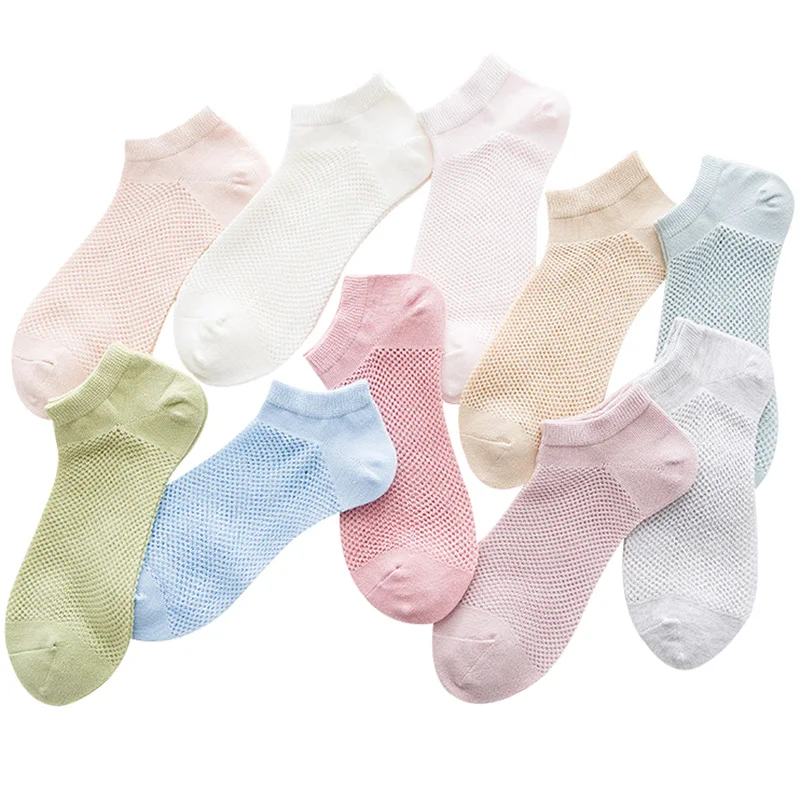 5pairs Fashion New Arrival Womens Socks Casual Summer Style Ankle Socks Girl Socks Mesh Thin Breathable Sock Meia Sox Calcetines
5pairs Fashion New Arrival Womens Socks Casual Summer Style Ankle Socks Girl Socks Mesh Thin Breathable Sock Meia Sox Calcetines