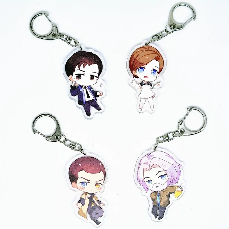 Detroit: Become Human Connor Keychain Cosplay Props Acrylic Key Chain Women Men Car Keyring Kara Accessories
Detroit: Become Human Connor Keychain Cosplay Props Acrylic Key Chain Women Men Car Keyring Kara Accessories