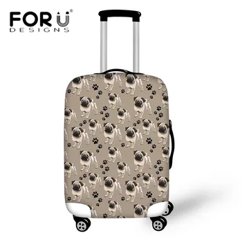 FORUDESIGNS Cute Pug Dog Pattern Suitcase Protective Covers Luggage Dust Rain Cover for 18-30 Inch Trolley Case Travel Organizer
FORUDESIGNS Cute Pug Dog Pattern Suitcase Protective Covers Luggage Dust Rain Cover for 18-30 Inch Trolley Case Travel Organizer