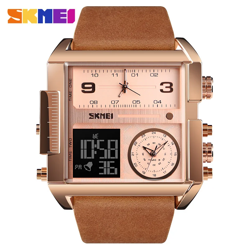 Men's Digital Watch Top Brand SKMEI Men Wrist watch 3 Time Chronograph Electronic Bracelet Fashion Mens Watches Alarm Clock Male
Men's Digital Watch Top Brand SKMEI Men Wrist watch 3 Time Chronograph Electronic Bracelet Fashion Mens Watches Alarm Clock Male