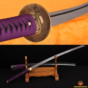 Traditional Hand Forged Damascus Folded Steel Japanese Samurai Sword Warrior Tsuba Katana Oil Quenched Blade Battle Ready
Traditional Hand Forged Damascus Folded Steel Japanese Samurai Sword Warrior Tsuba Katana Oil Quenched Blade Battle Ready