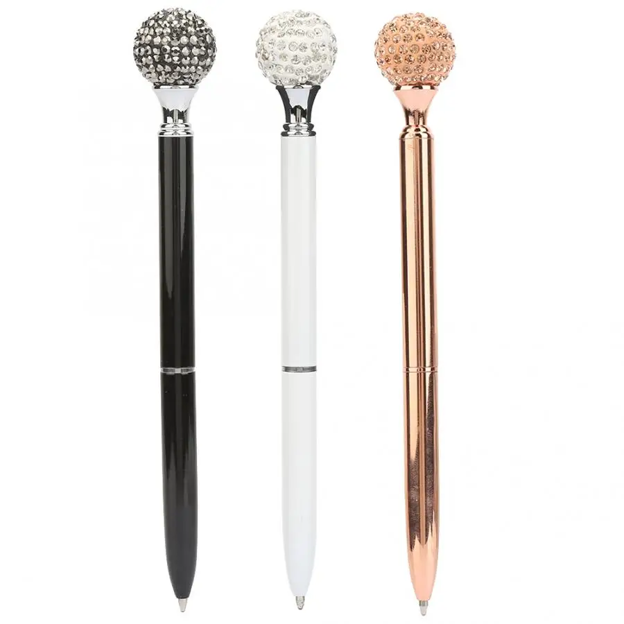 Colorful Metal Swivel-type Ballpoint Pen Diamond Decoration Gift Writing Supplies Ballpoint Pen
Colorful Metal Swivel-type Ballpoint Pen Diamond Decoration Gift Writing Supplies Ballpoint Pen