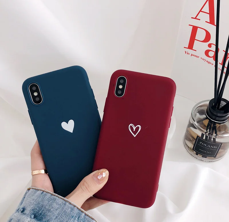 For Simple and small love Apple x mobile phone shell XS/XR/Max/iPhone7/8plus men and women 6splus soft silicone
For Simple and small love Apple x mobile phone shell XS/XR/Max/iPhone7/8plus men and women 6splus soft silicone