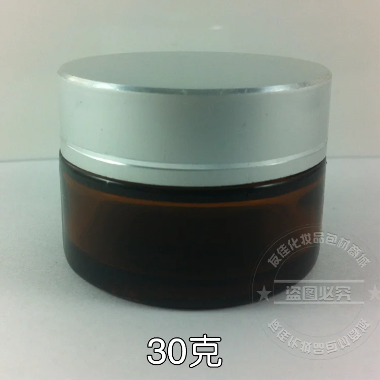 50pieces emtpy glass 30g brown cream jar, empty glass 1 ounce cosmetic jar,1 oz glass jar or cream container with silver lids
50pieces emtpy glass 30g brown cream jar, empty glass 1 ounce cosmetic jar,1 oz glass jar or cream container with silver lids