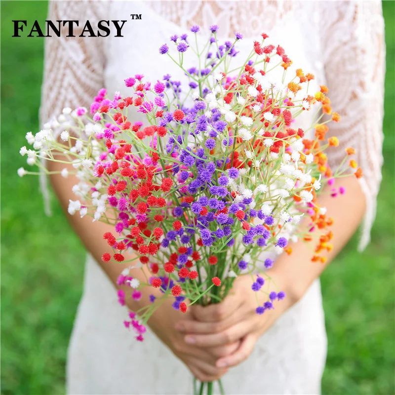 FANTASY Artificial Flowers Gypsophila Branch Plastic Fake Flower Bridal Bouquet Wedding Arrangement Home Decor Handmade Garland
FANTASY Artificial Flowers Gypsophila Branch Plastic Fake Flower Bridal Bouquet Wedding Arrangement Home Decor Handmade Garland