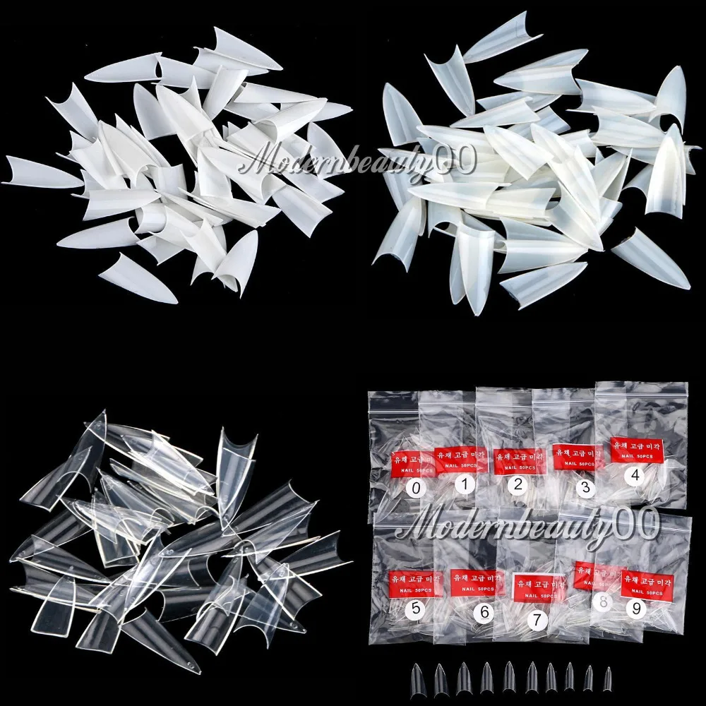 500Pcs Stilettos Sharp Nail Art Acrylic False nail Tip White / Clear / Natural Choose
500Pcs Stilettos Sharp Nail Art Acrylic False nail Tip White / Clear / Natural Choose