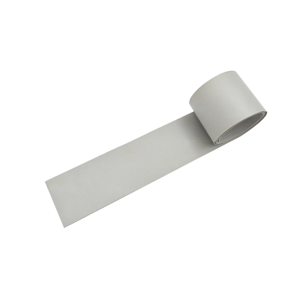 Waterproof Inflatable Boat/Dinghy/RIB Mid Grey PVC Repair Patch 51*1000mm PVC Coated Polyester Fabric