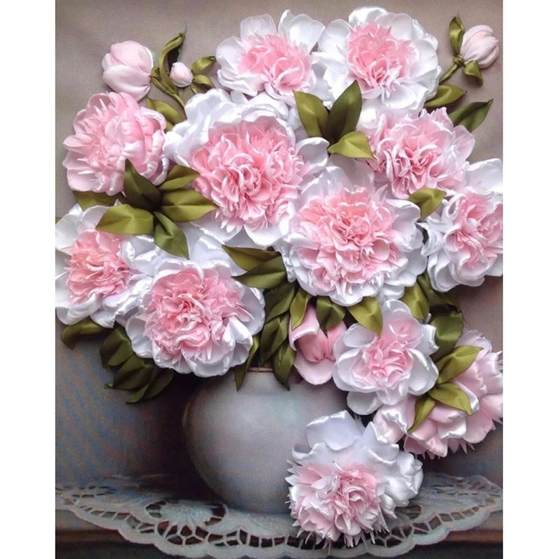 Full SquareRound Drill 5D DIY Diamond Painting flower 3D Embroidery Cross Stitch Mosaic Decor (2)