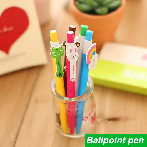 60 pcs/Lot Cute ballpoint pens Kawaii Stationery ballpen Wholesale bulk caneta Novelty Office accessories school supplies 6207
60 pcs/Lot Cute ballpoint pens Kawaii Stationery ballpen Wholesale bulk caneta Novelty Office accessories school supplies 6207
