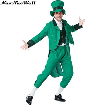 Adult Men Lucky Charms Leprechaun Irish Party Dress St Patrick's Day Fancy Dress Costume Outfit Performance Cosplay Clothing
Adult Men Lucky Charms Leprechaun Irish Party Dress St Patrick's Day Fancy Dress Costume Outfit Performance Cosplay Clothing