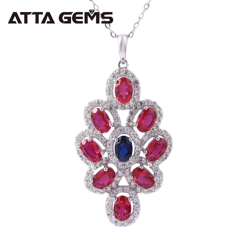 Red Ruby Sterling Silver Pendants for Women Engagement Wedding Birthday Gifts 4.5 Carats Created Ruby Women Silver Pendants 
Red Ruby Sterling Silver Pendants for Women Engagement Wedding Birthday Gifts 4.5 Carats Created Ruby Women Silver Pendants