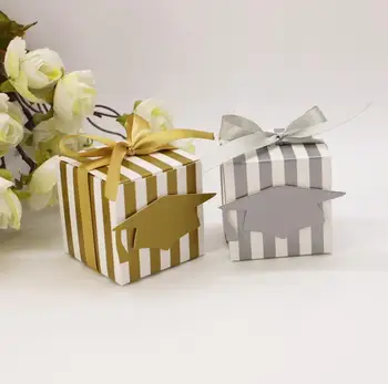 100pcs Paperboard Doctorial Hat Candy Box Chocolates Boxes For Wedding Party Baby Shower Favor Gift
100pcs Paperboard Doctorial Hat Candy Box Chocolates Boxes For Wedding Party Baby Shower Favor Gift