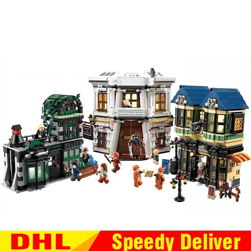 In Stock LP 16012 MOC Movie Kits The Diagon Alley Set Building Blocks Bricks Assembled LPs LPing Toys Gifts Clone 10217
In Stock LP 16012 MOC Movie Kits The Diagon Alley Set Building Blocks Bricks Assembled LPs LPing Toys Gifts Clone 10217