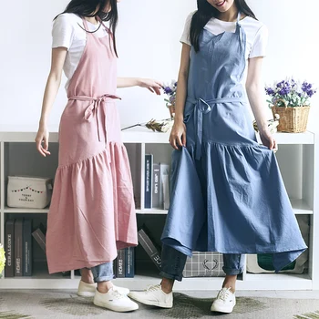 Japanese style fish tail body shop apron water washing flax kitchen baking studio home cafe work clothes waist cloth pinafor
Japanese style fish tail body shop apron water washing flax kitchen baking studio home cafe work clothes waist cloth pinafor