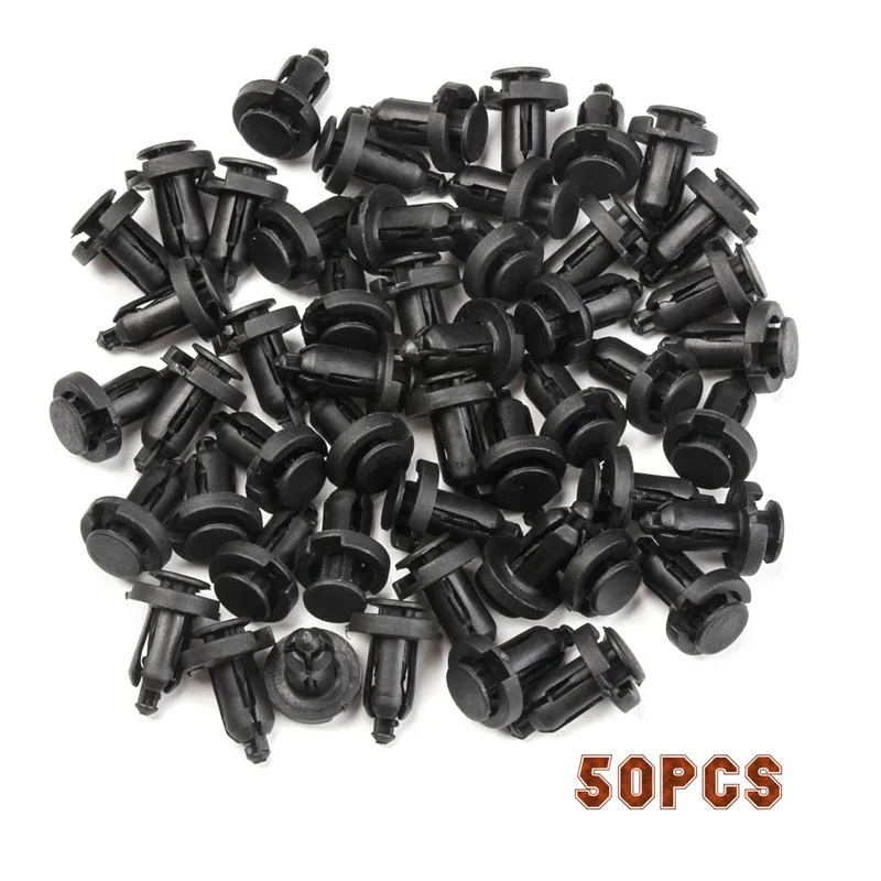 50 PCS Plastic Push Pin Rivet Fastener Trim Moulding Clip Automotive Body Retainer Using For Honda Car
50 PCS Plastic Push Pin Rivet Fastener Trim Moulding Clip Automotive Body Retainer Using For Honda Car
