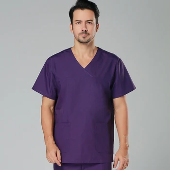 Hospital work clothes men nurse medical scrub uniforms women long sleeve cotton hospital gown
Hospital work clothes men nurse medical scrub uniforms women long sleeve cotton hospital gown