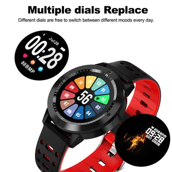 Smart Watch IP67 Color Screen Round Bracelet Sports Heart Rate Monitor Sports Smart Bracelet Movement NK-Shopping
Smart Watch IP67 Color Screen Round Bracelet Sports Heart Rate Monitor Sports Smart Bracelet Movement NK-Shopping
