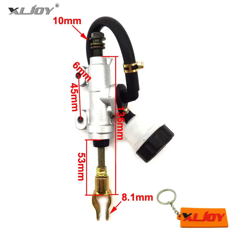 4 wheeler ATV Quad Rear Foot Brake Master Cylinder Pump With Reservoir For 50cc 70cc 90cc 110cc 125cc 150cc 200cc 250cc Go Kart
4 wheeler ATV Quad Rear Foot Brake Master Cylinder Pump With Reservoir For 50cc 70cc 90cc 110cc 125cc 150cc 200cc 250cc Go Kart